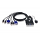 2-портовый кабельный USB KVM переключатель Aten CS22U-A7