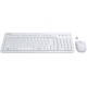 Комплект клавиатура + мышь Gigabyte KM7580 White USB