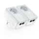 Комплект 2-портовых адаптеров AV500 Powerline со встроенной розеткой Tp-Link TL-PA4020PKIT