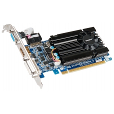 Видеокарта GIGABYTE GeForce GT 610 810Mhz PCI-E 2.0 1024Mb 1333Mhz 64 bit DVI HDMI HDCP