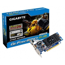 Видеокарта GIGABYTE GeForce 210 590Mhz PCI-E 2.0 512Mb 1600Mhz 64 bit DVI HDMI HDCP TurboCache