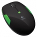 Мышь Logitech Wireless Mouse M345 Black-Green USB