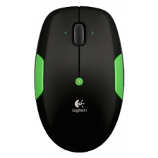 Мышь Logitech Wireless Mouse M345 Black-Green USB