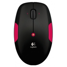 Мышь Logitech Wireless Mouse M345 Black-Pink USB