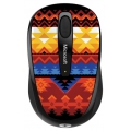 Мышь Microsoft Wireless Mobile Mouse 3500 Artist Edition Koivo Black-Orange USB