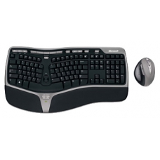 Комплект клавиатура + мышь Microsoft Natural Wireless Ergonomic Desktop 7000 Black-Grey USB