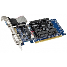 Видеокарта GIGABYTE GeForce GT 610 810Mhz PCI-E 2.0 1024Mb 1333Mhz 64 bit DVI HDMI HDCP rev. 1.0
