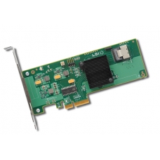 Адаптер LSI SAS9211-4I (PCI-E 2.0 x4, LP) SGL, LSI00190