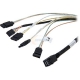 Кабель LSI Cable CBL-SFF8643-SATASB-10M, 100cm, LSI00411