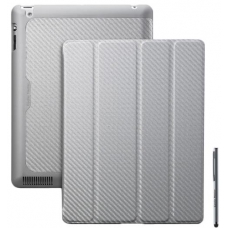 Чехол для планшета iPad Cooler Master WakeUpFolio CarbonTexture белый